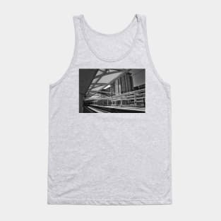 Denver Light Rail Platform At Union Station Tank Top